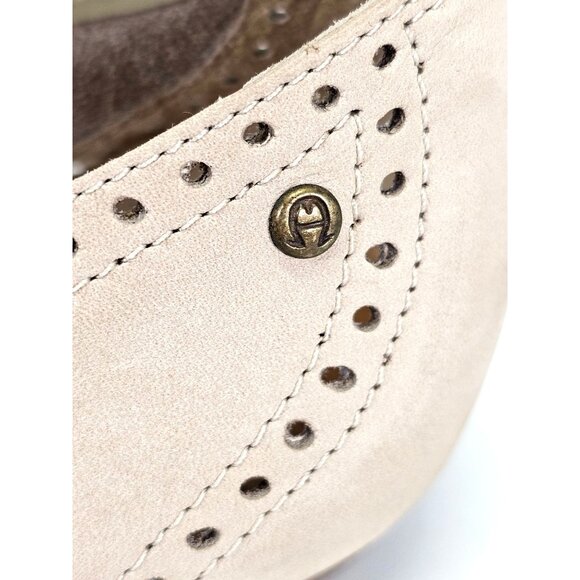 Etienne Aigner Cream Flats - Picture 9 of 16